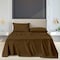 Luxury Dreams 4-Piece 1800 TC Series Deep-Pocket Luxurious Organic Bamboo Blend Bed Sheet Set LD-1800BF-4PC-CHO-Q - alternate 1